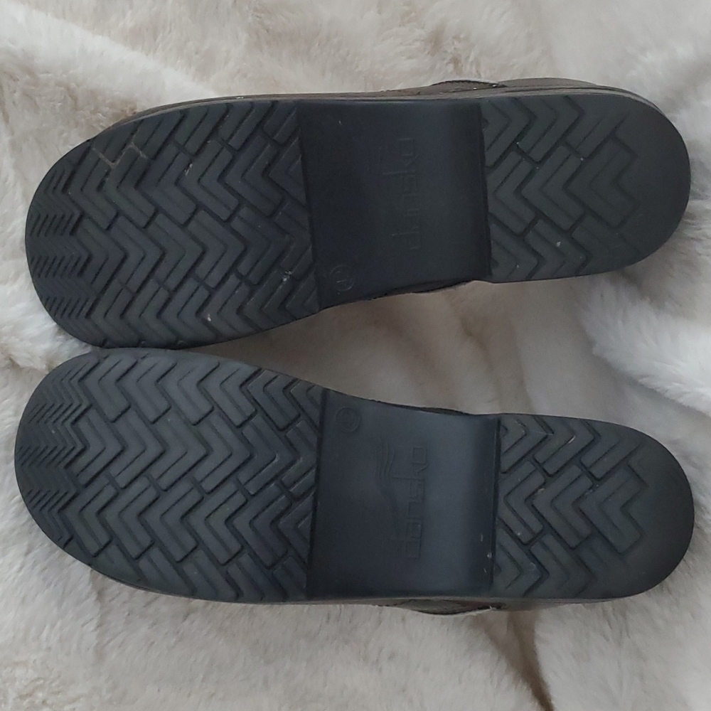 Dansko Python Snakeskin Clogs - Picture 7 of 9
